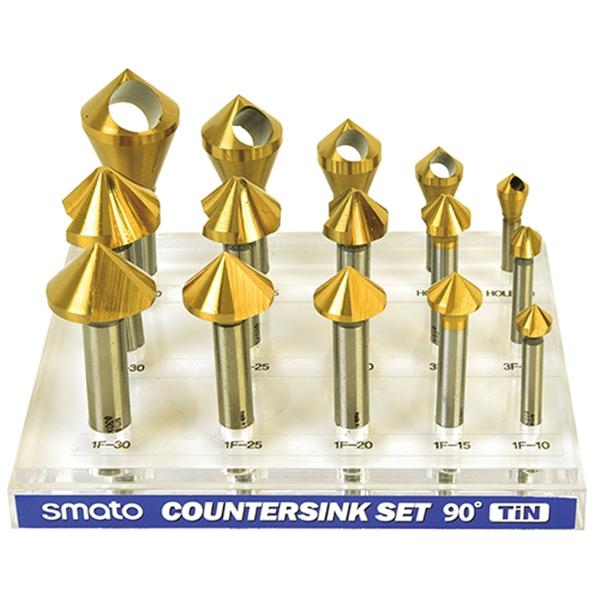 스마토 카운터싱크세트 15pcs 홀형5pcs 1날5pcs 3날5pcs (1EA)