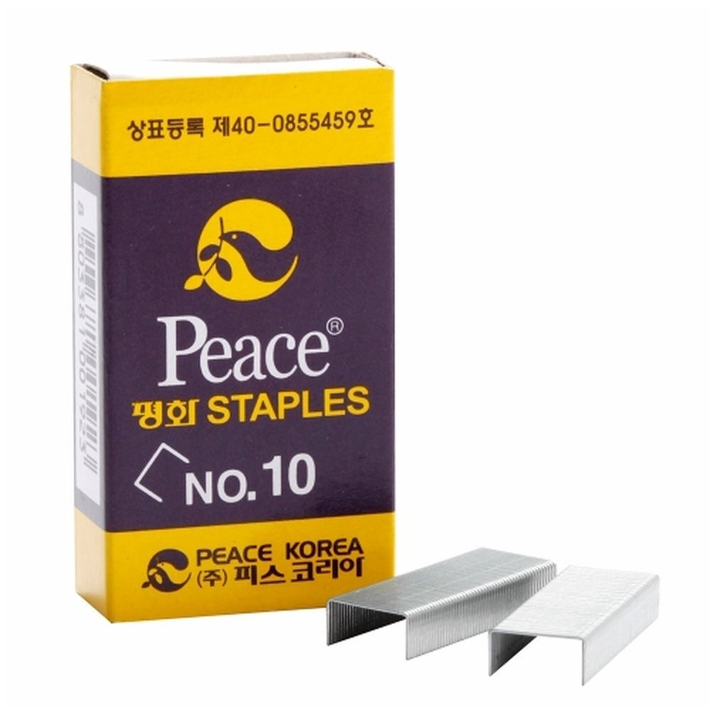 평화 스테플러침 NO.10호침 / 1000pcs (1개입)