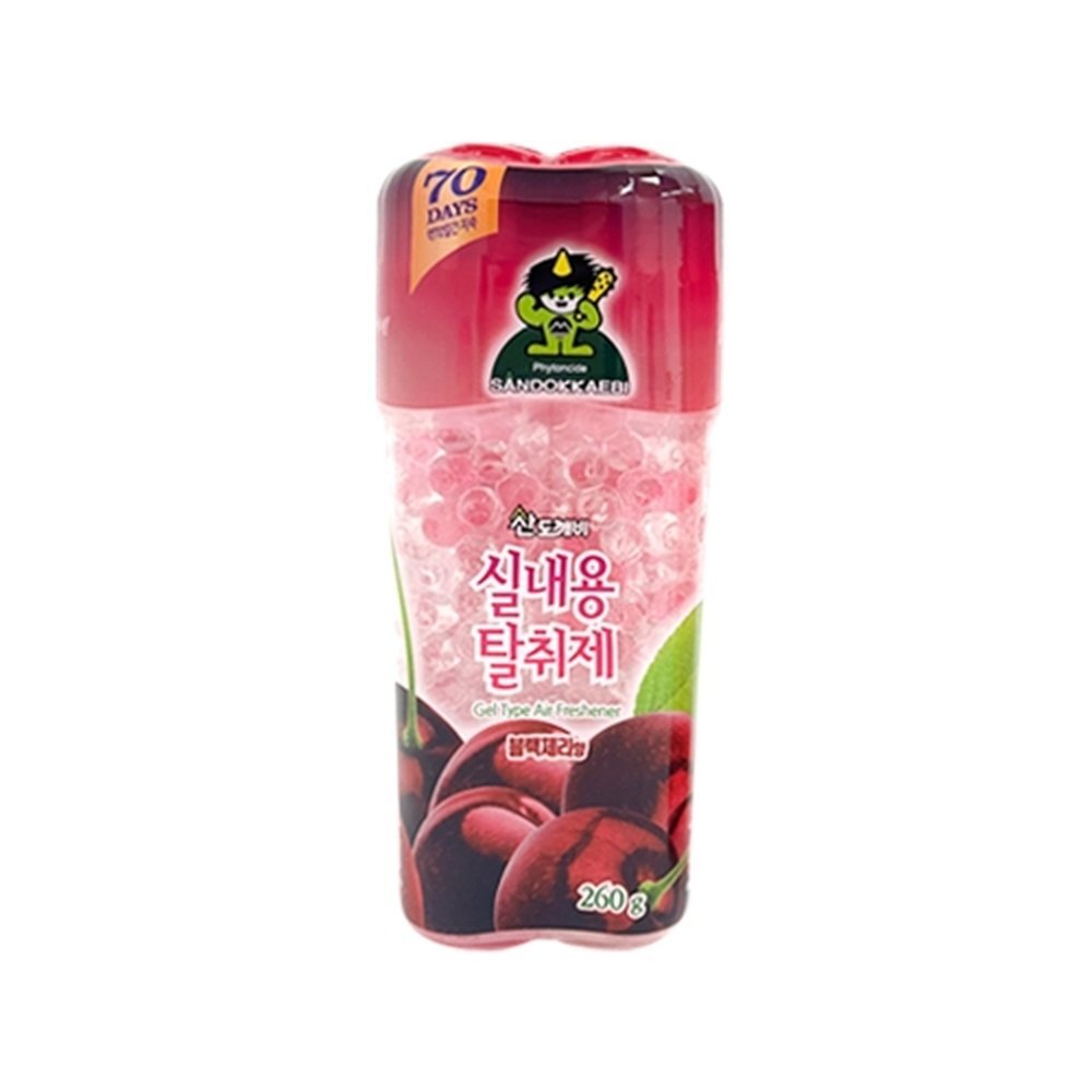 산도깨비 실내용탈취제 260g 블랙체리향 (1개입)