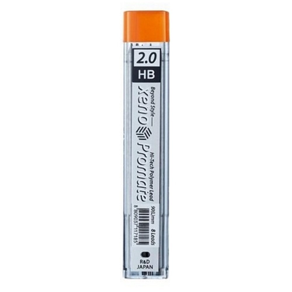 제노 3000 리드리필 홀더펜전용 샤프심 HB 2.0 / 90mm (1개입)