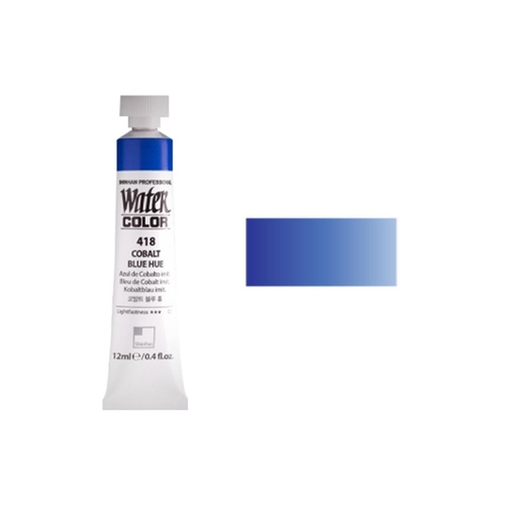 신한 수채화물감 NO.418 C블루 / 12mL (1개입)