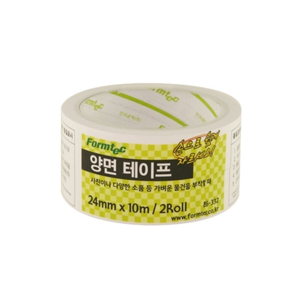 폼텍 2등분양면테이프 BS-332 / 24x10M (1개입)