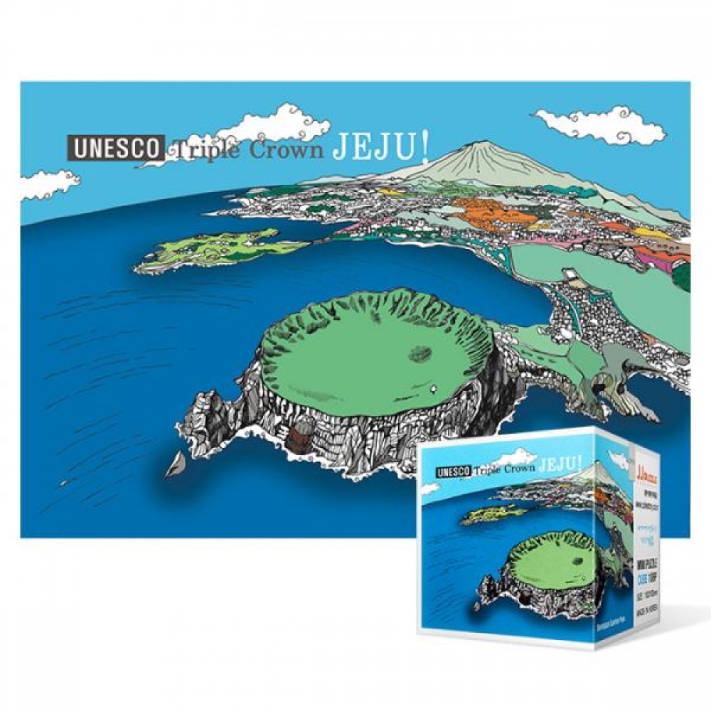 108피스 직소퍼즐 제주 성산일출봉Ⅰ (미니)