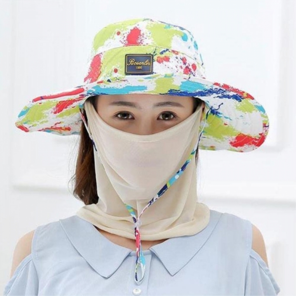 다양한 무늬 정글모자 마스크세트