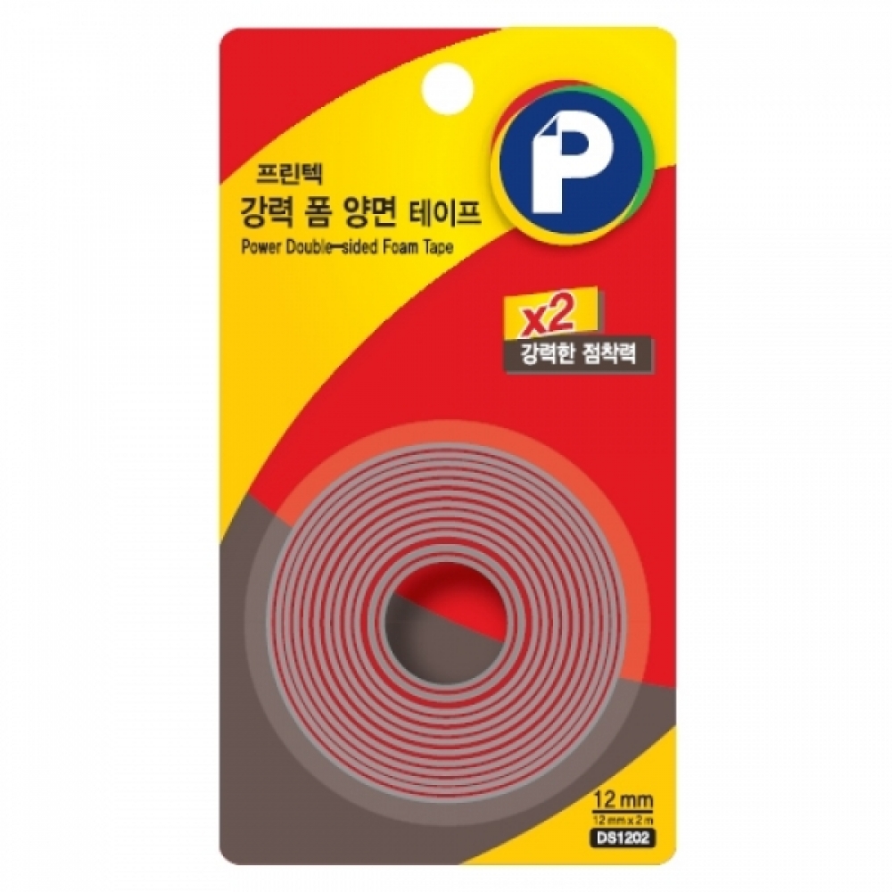 프린텍)강력폼양면테이프(DS1204 12mm X 4M)