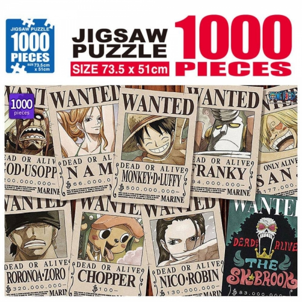 학산퍼즐 원피스 직소퍼즐 1000pcs (NEW 현상수배)