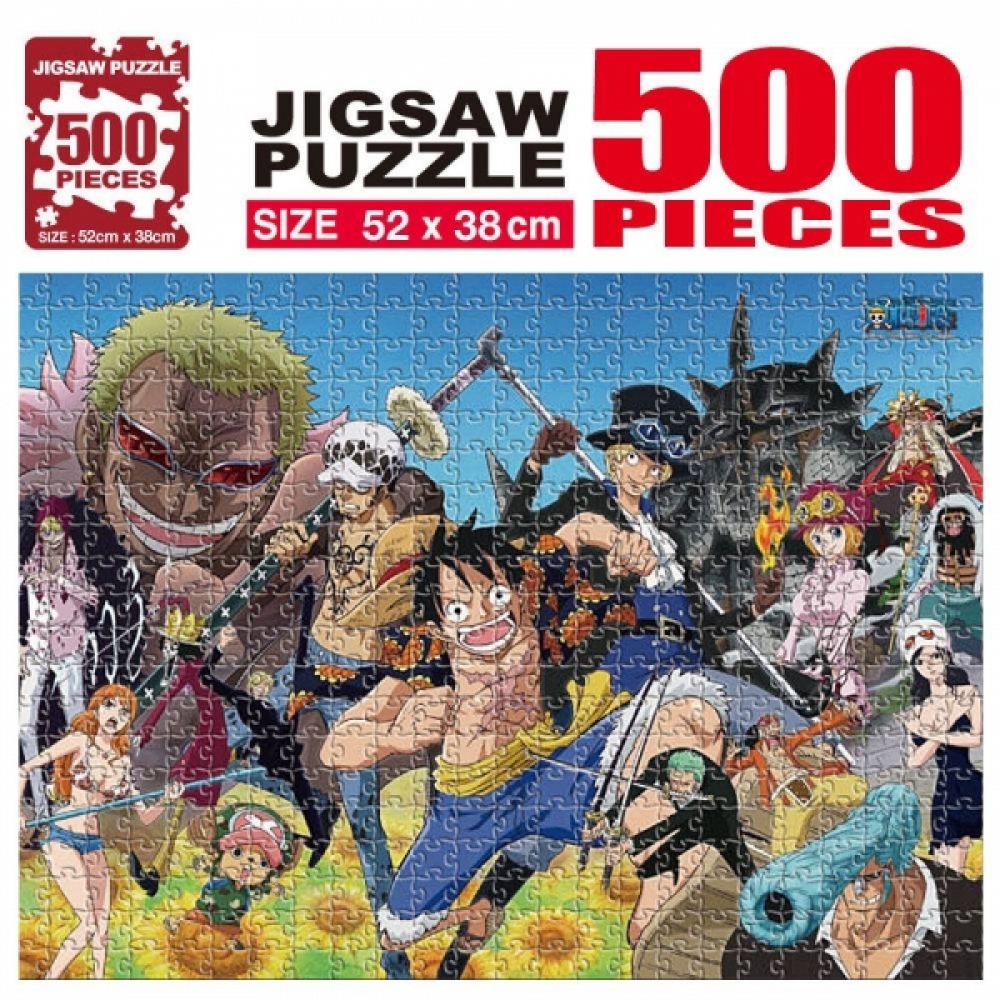 학산퍼즐 원피스 직소퍼즐 500pcs (뉴 크루)