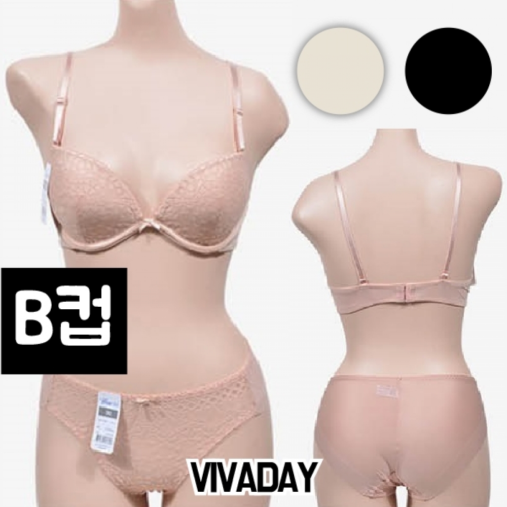 VIVADAY-BS11 레이스B컵 브라팬티세트