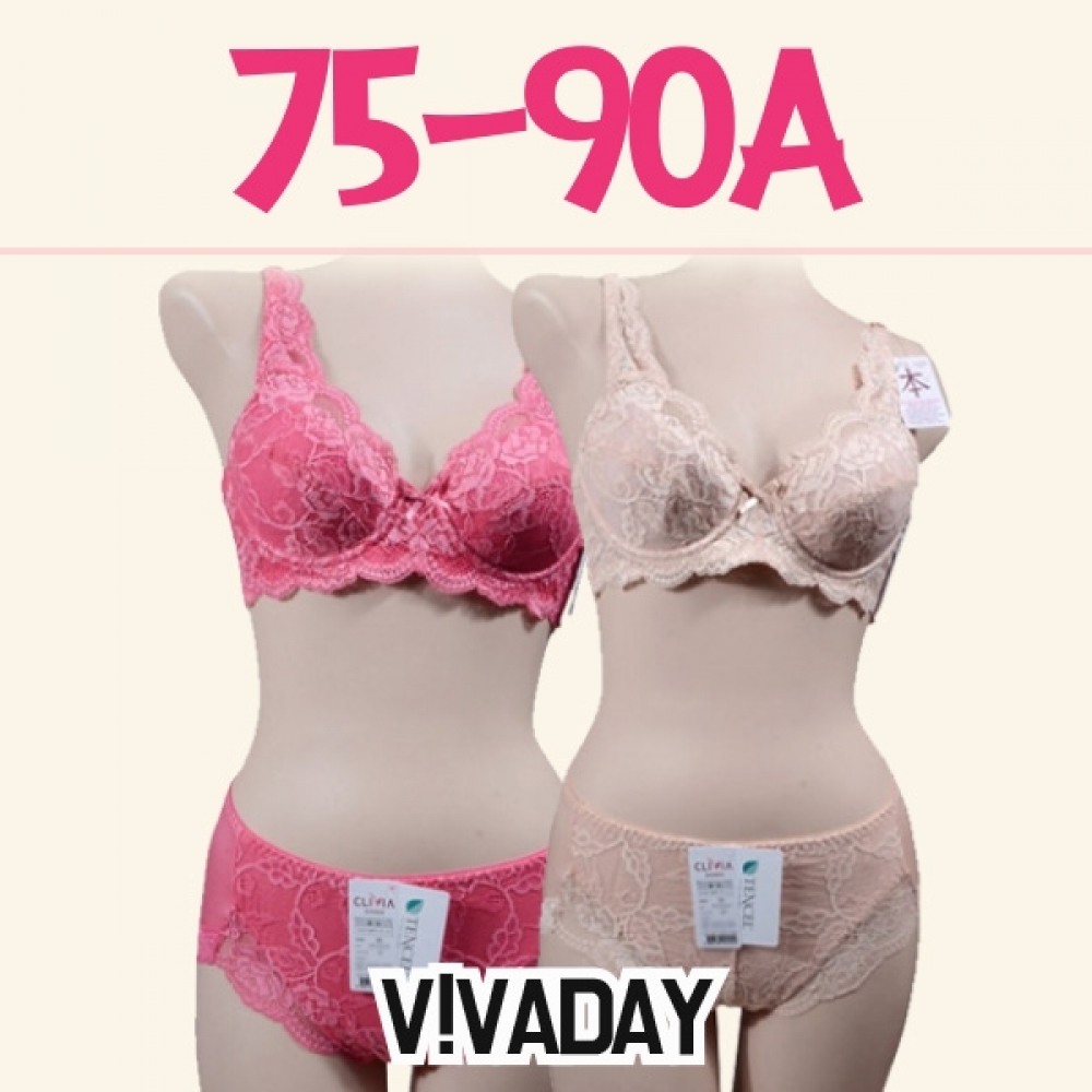 VIVADAY-CT16 러블리A컵브라세트