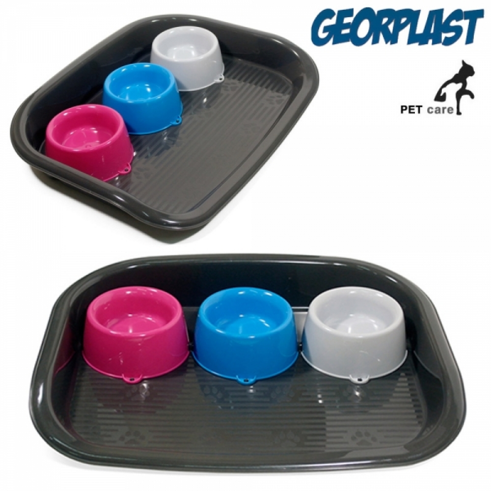 지올 플라스트 트리오 식기 식판세트
