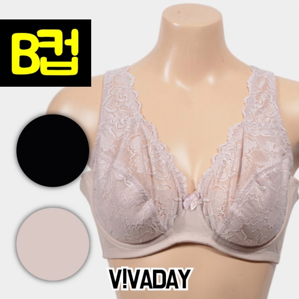 VIVADAY-PB21 플라워 풀컵 B컵 빅사이즈 브라