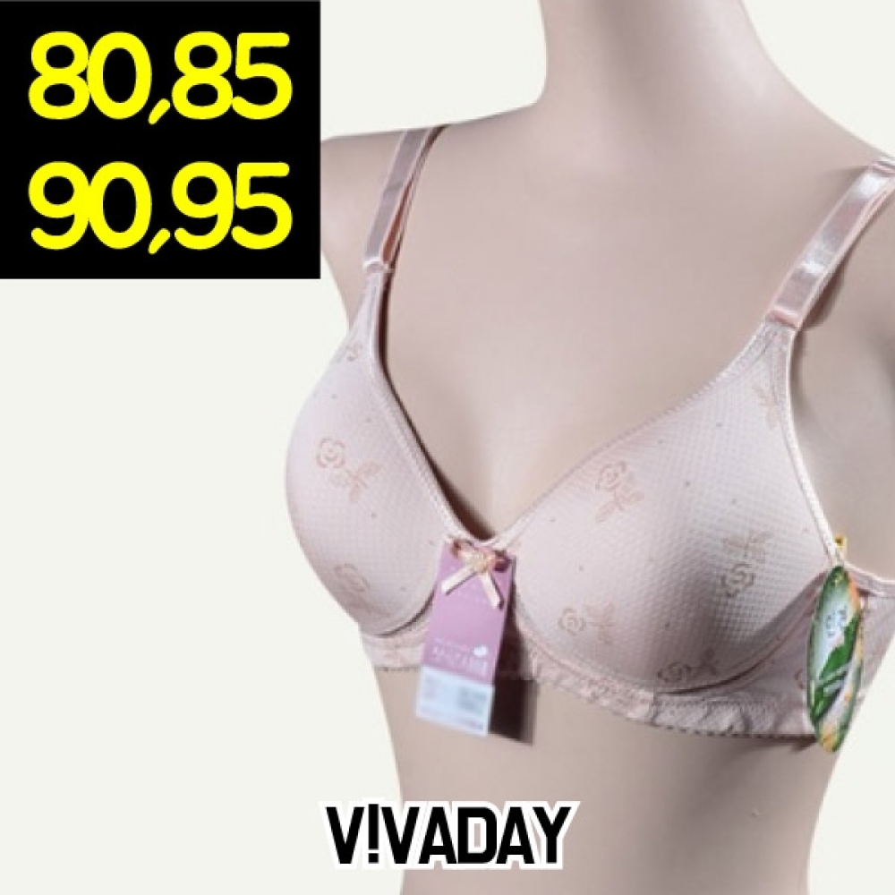 VIVADAY-RB55 노와이어 메쉬 B컵브라