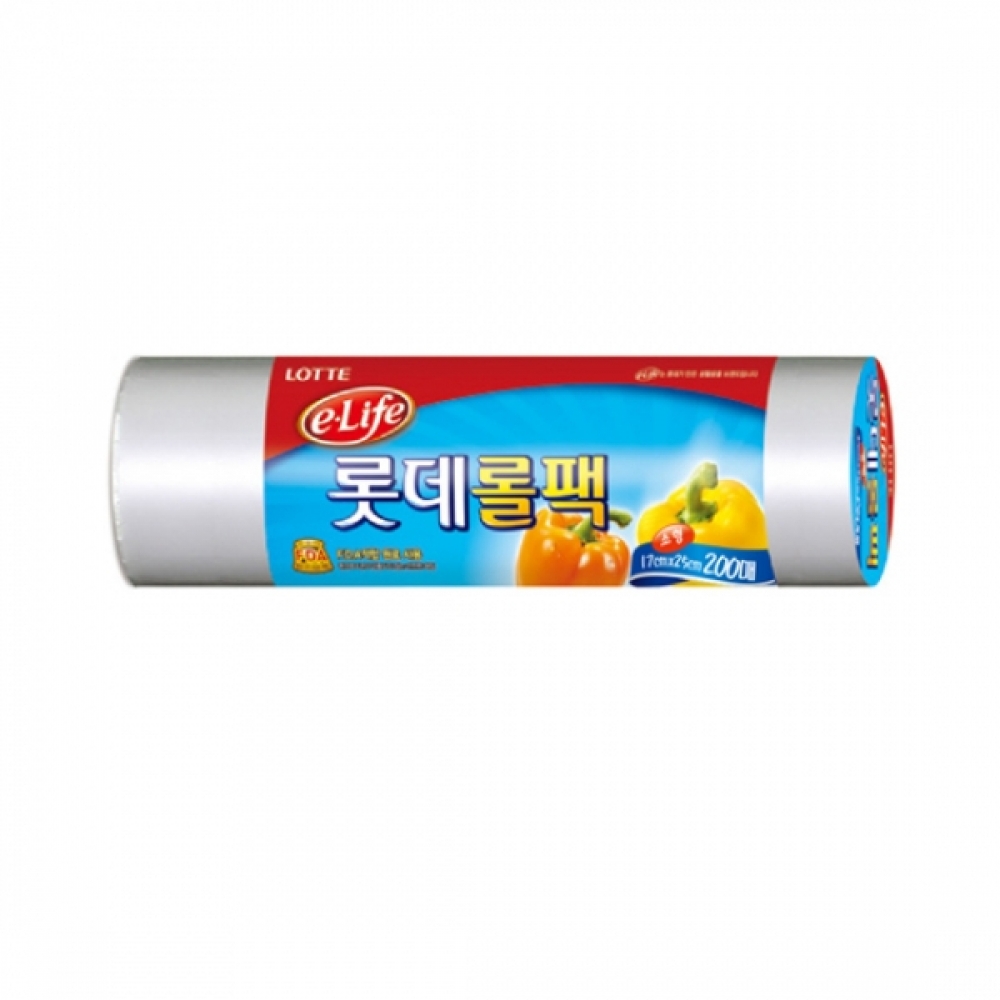롯데롤팩(A)17X25X200매