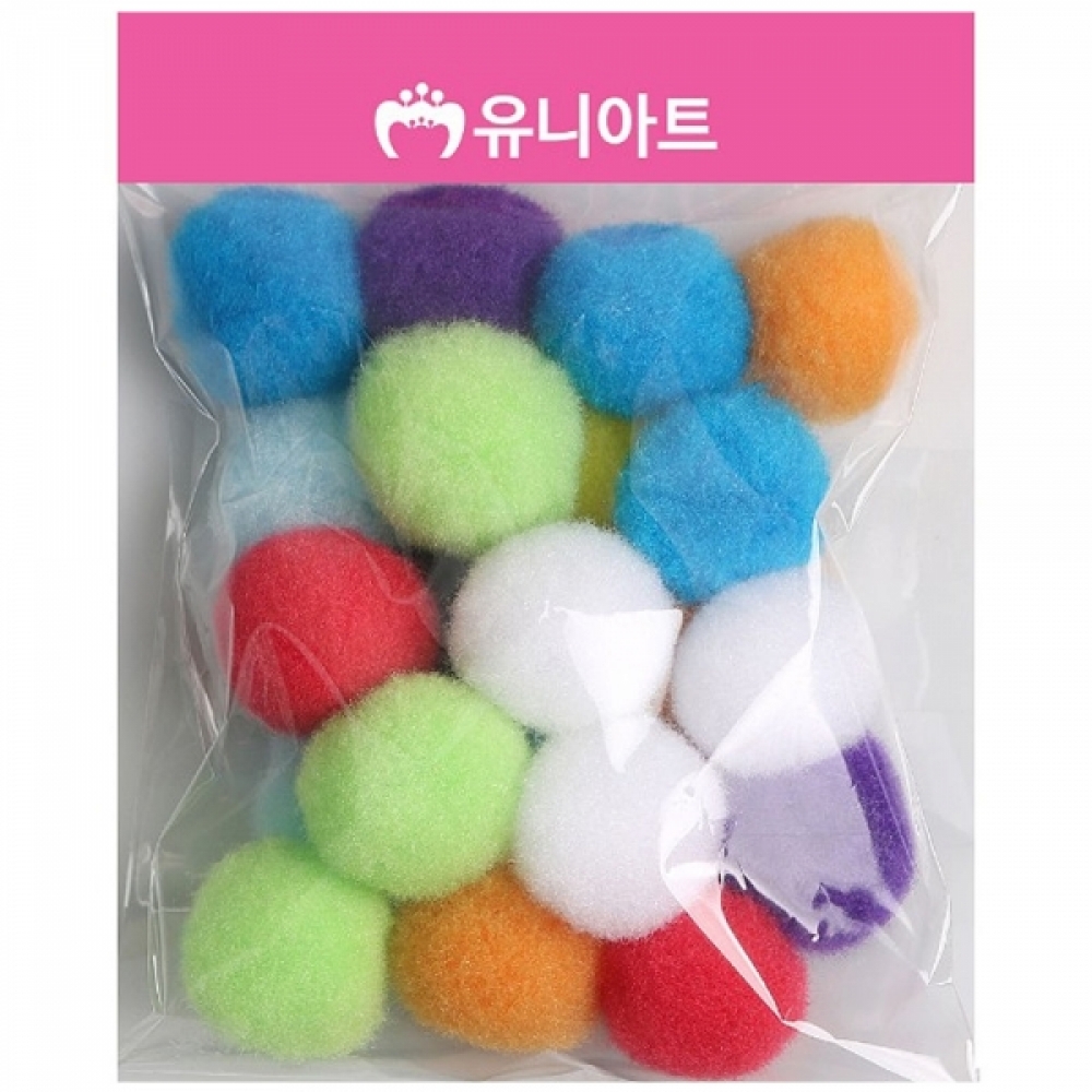 유니아트 1000 퐁퐁 30mm (혼합)