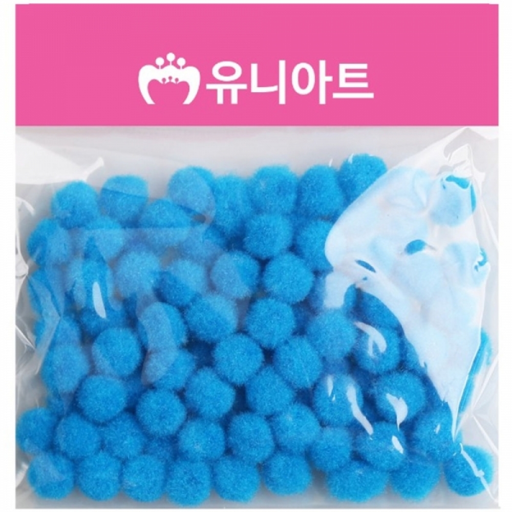 유니아트 1000 퐁퐁 12mm (파랑)