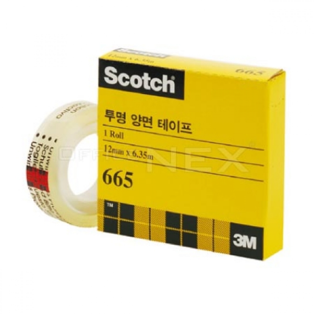 3M스카치투명양면테이프리필 665(136리필)