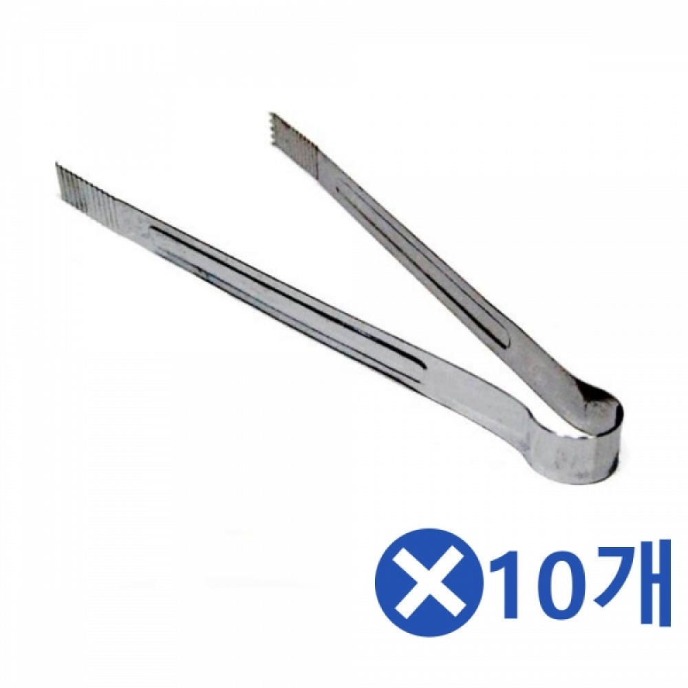 스텐집게x10개 업소용주방 요리용집게 캠핑집게