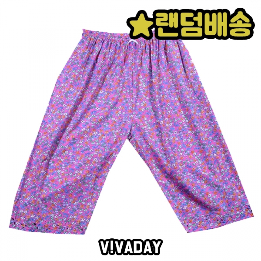VIVADAY-SC256 시원한 여성 8부 파자마