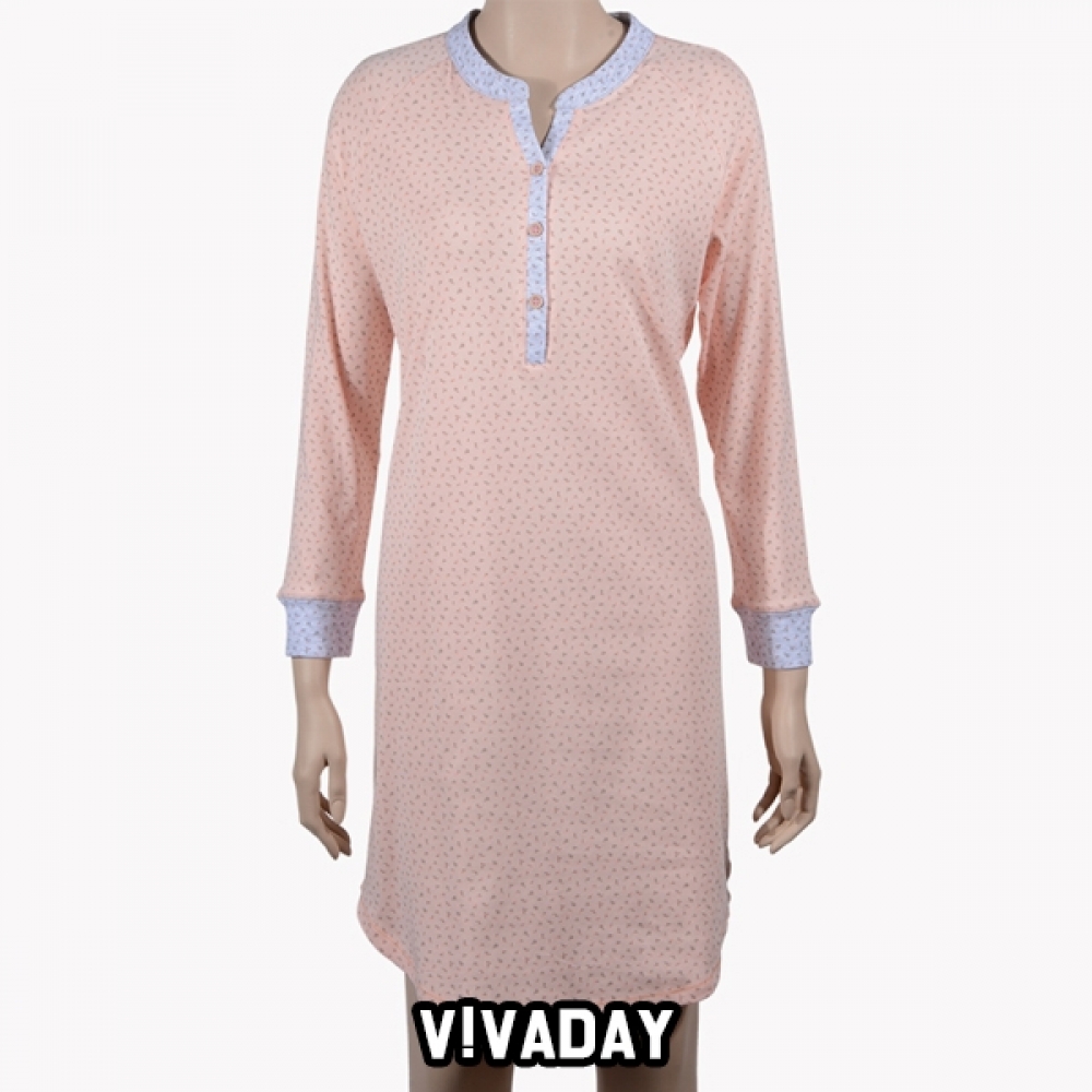VIVADAY-SC359 러블리 잔꽃 배색 홈웨어