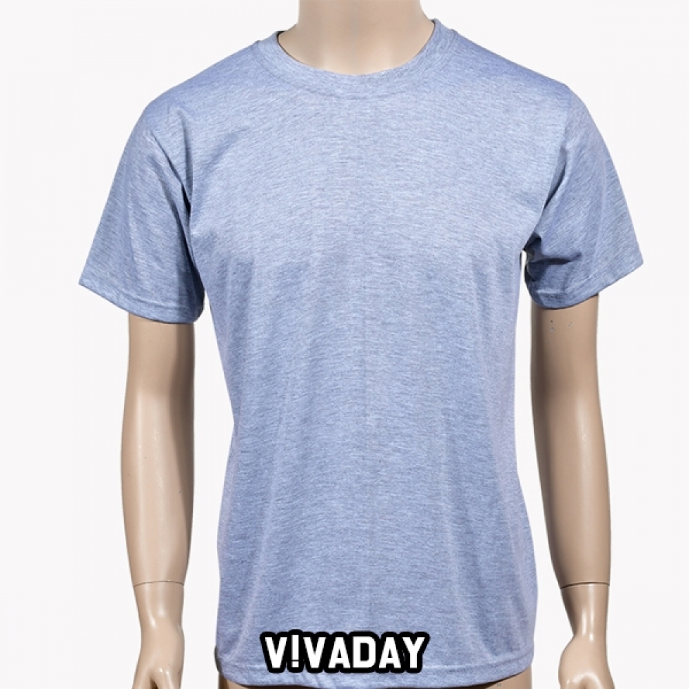 VIVADAY-SC380 베이직 컬러 남성 반팔티셔츠