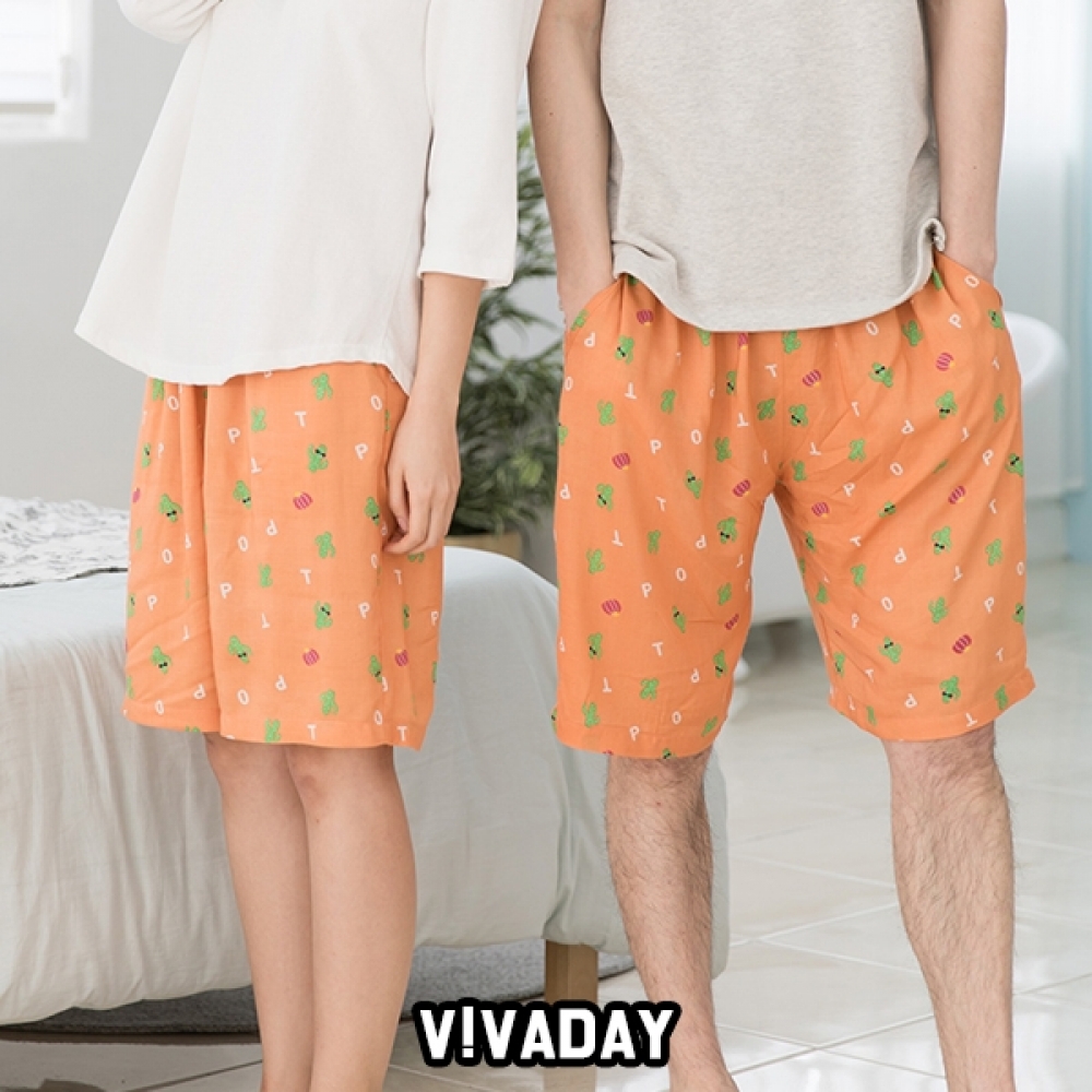 VIVADAY-SC479 선인장 포켓 파자마