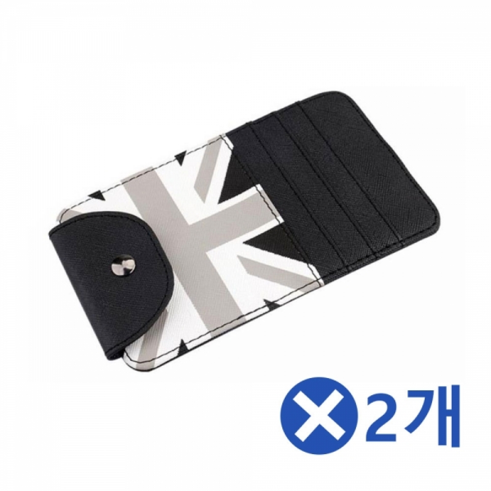 유니언잭 블랙 썬바이저 포켓x2개 차량용포켓