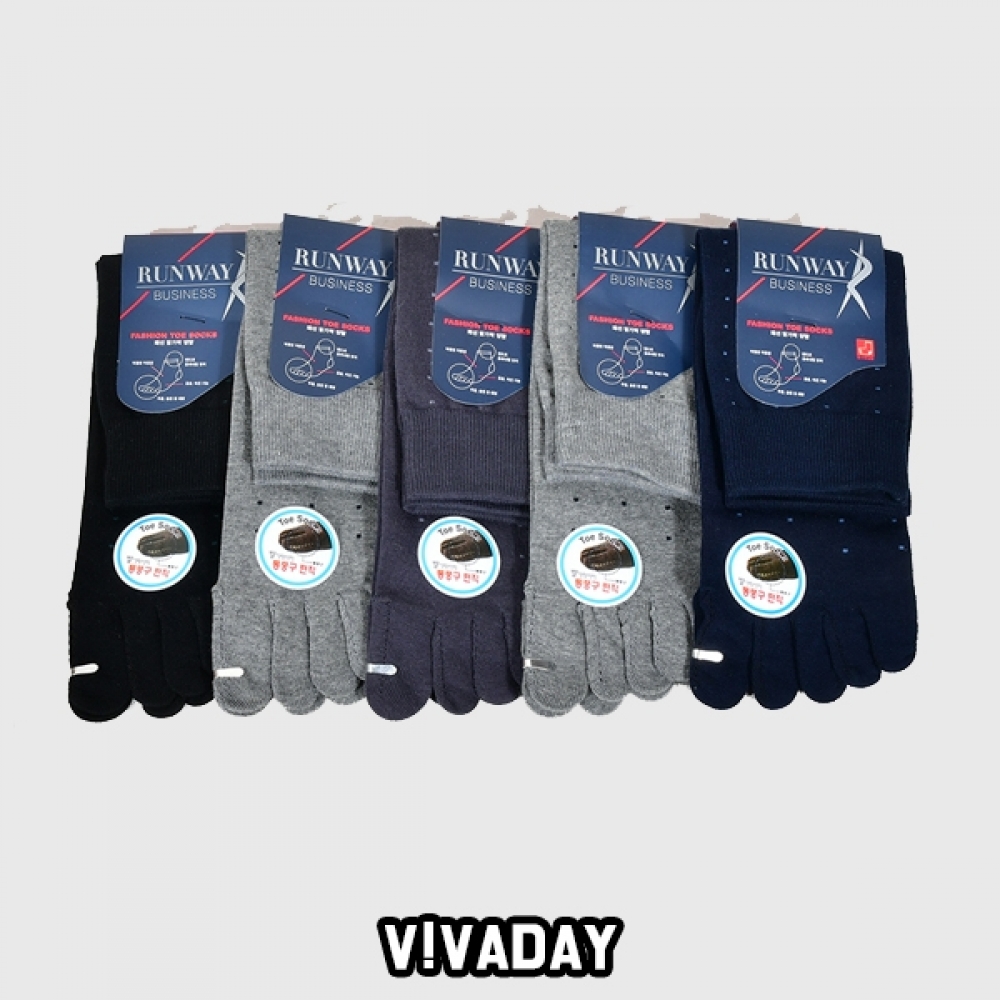 VIVADAY-YS42 양말세트 도트 장목 5켤레혼합